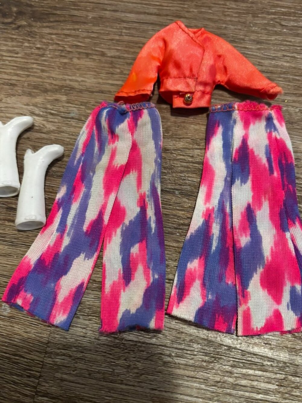 Topper Dawn doll clothes Rock Flowers Tie Dye Bells 4054